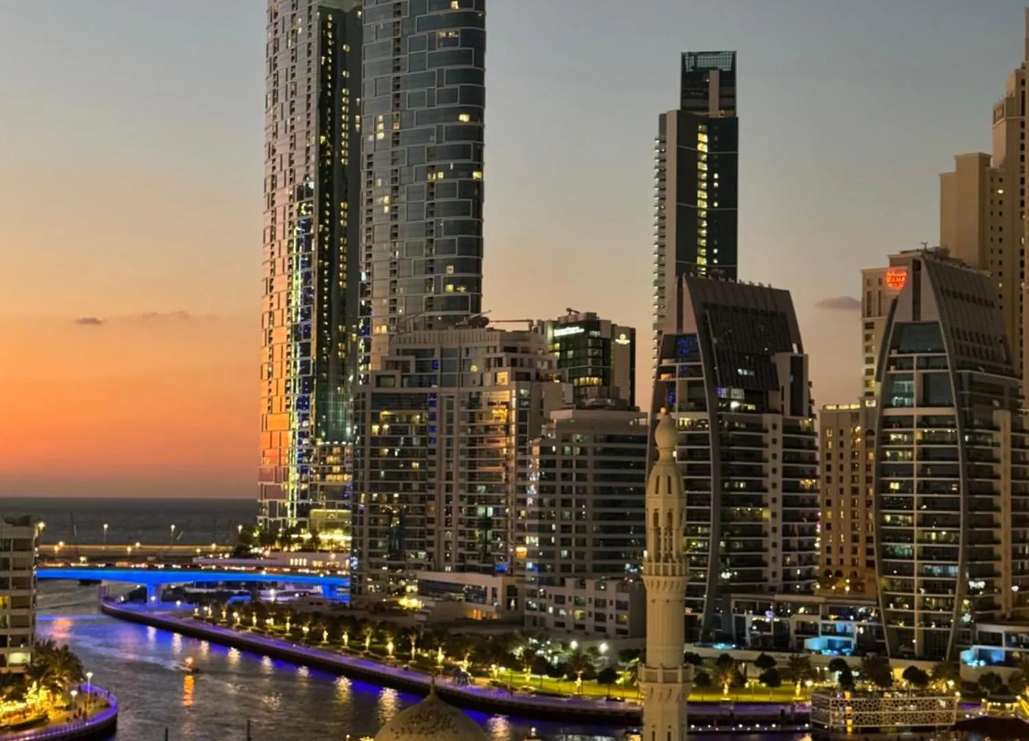 Stylish 1 Bedroom Canal View, Near Beach And Metro Station Dubai 0*,  United Arab Emirates